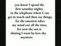 Platinum - Love Shy LYRICS