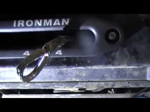 how to fit a winch to a tjm bull bar