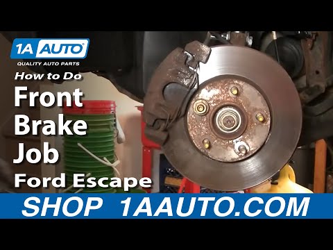 How To Do a Front Brake Job Ford Escape Mercury Mariner 1AAuto.com