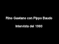 Rino Gaetano intervista con Pippo Baudo (1 febbraio 1981)