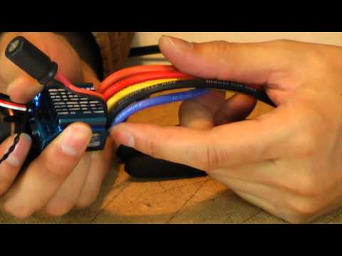 how to attach esc to motor