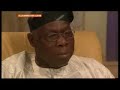 Exclusive interview with Olusegun Obasanjo - 29 May