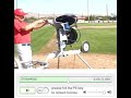 Hack Attack Baseball Pitching Machine - Fungo Work