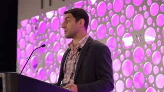 Photo of Gabe Wahhab speaking