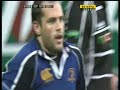 Felipe Contepomi scores against the Ospreys