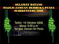 Backdrop Majlis Berbuka Puasa Marketeers