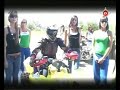 Jorge Santamarina caida en el SuperQuad de pergamino