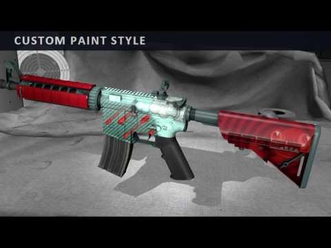 how to spray paint in cs go