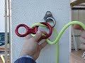 rapel embragable con descendedor  1  nudo compacto