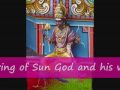 Navagraha Stotra or Nava Graha Stotram is a prayer addressed to Navagrahas or the Nine Planets which is believed to have an effect on humans ups and downs. Navagraha Sloka was composed by Vyasa Rishi. Surya or Sun is the most powerful living God - whom everyone can see, perceive and pray. Though he is visible, he also has been presented in a variety of forms. Lord of this planet is God Siva Chandra or Moon is a lovable God - Pleasing to the children as well as elders, universally appealing to everyone whatever may be the religion. Goddess Parvathi rules the planet. Angaraka or Mars is regarded as a God of martial character, red in every aspect. Even the Romans held him as their Guru. He is the Son of Earth and is ruled by Lord Subramanya. Budha or Mercury is considered as the greatest among the wise. This Devata bestows wisdom and wealth on his devotees. He is ruled by Lord Maha Vishnu. Brihaspati is the Guru (Jupiter). He results in a cure from ailments and helps one to ward off his/her sins and gives strength, valour, longevity, etc. He grants the boon of fatherhood to the childless, good education (Vidya). He is ruled by Lord Dakshinamurthy. Sukra or Venus is the bestower of long life, wealth, happiness, children, property and good education. He is ruled by Goddess Mahalakshmi. Saniswara or Saturn, is generally known to affect one adversely on occasions when he occupies certain positions in one's horoscope. A prayer to him, especially on Saturdays, is said to mitigate <b>...</b>