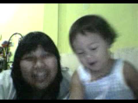 N'ALDA - aLda bergaya d webcam... wkwkwkwk..