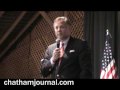 US Senator Richard Burr answers questions