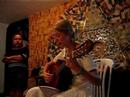 Almut singing on our first week of DTS.