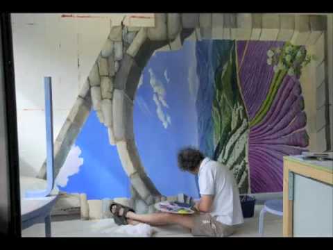 how to paint trompe l'oeil brick