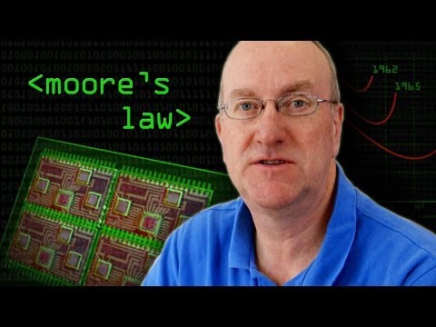 moore - Moore's Law has held true for 40 years, but many say it will soon end - Can chip designers avoid the laws of physics? Professor Derek McAuley explains how ch...