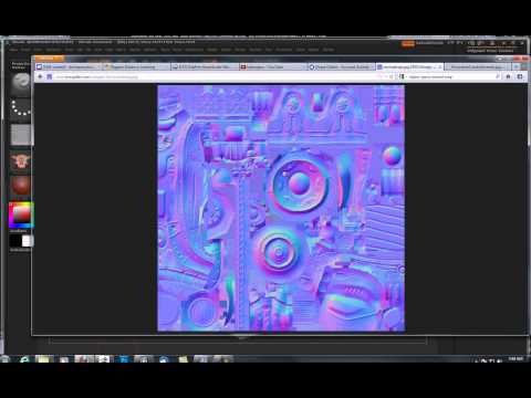 how to apply texture in zbrush