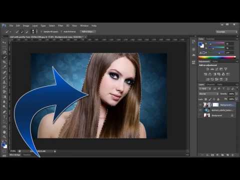 how to get rid of background in photoshop cs6