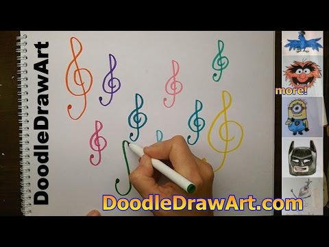 how to make a g clef in facebook