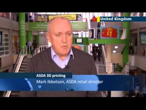 UK supermarket chain Asda offers 3D printing experience: trials taking place at Asda store in York