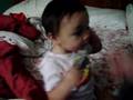 funny baby - I cant reach my ear