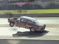 drag car wheelies