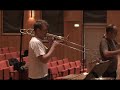 a video from the recording of the cd 