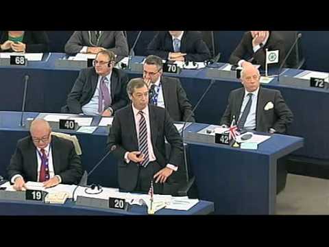 European Parliament - Incident to the European Parliament (part 2) Summoned to apologize, Godfrey Bloom refuses, and left the Hémicycle again Incident au Parlement européen (suite...