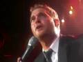 michael buble close up! save the last dance