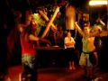 Malta otoño 2009, Paceville, discoteca El Fuego, españoles bailando flamenco