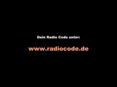 how to code mercedes radio