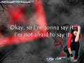 Britt Nicole | Say It | With Lyrics
