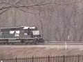 3 Trains at horseshoe curve