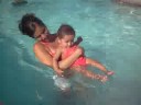 aleyah nichelle swimming!!