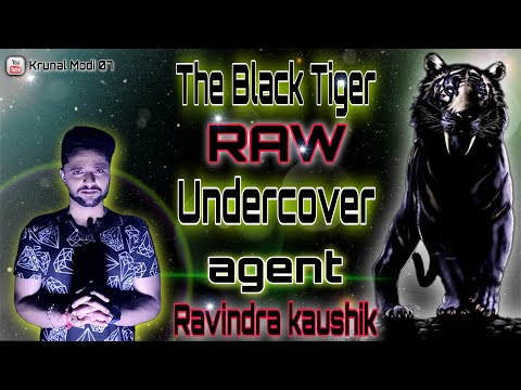 #The_Black_Tiger // #Ravindra_kaushik // #Real_story_of_RAW_agent