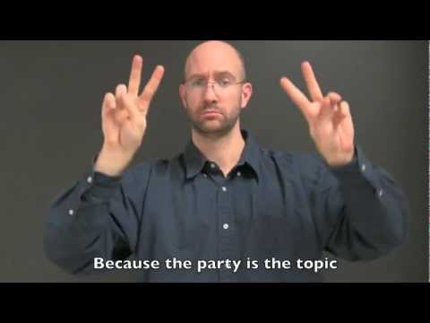 Topic-Comment Structure in ASL