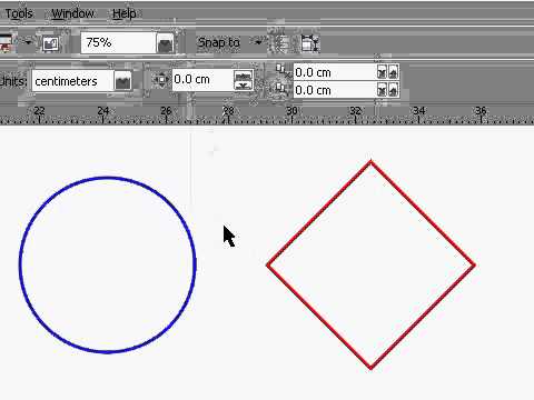 how to snap objects in coreldraw