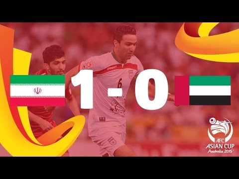 Iran - Iran 1-0 UAE: Reza Ghoochannejhad's last-gasp header gave Iran a 1-0 victory over the United Arab Emirates as Carlos Queiroz's men won Group C of the AFC Asi...