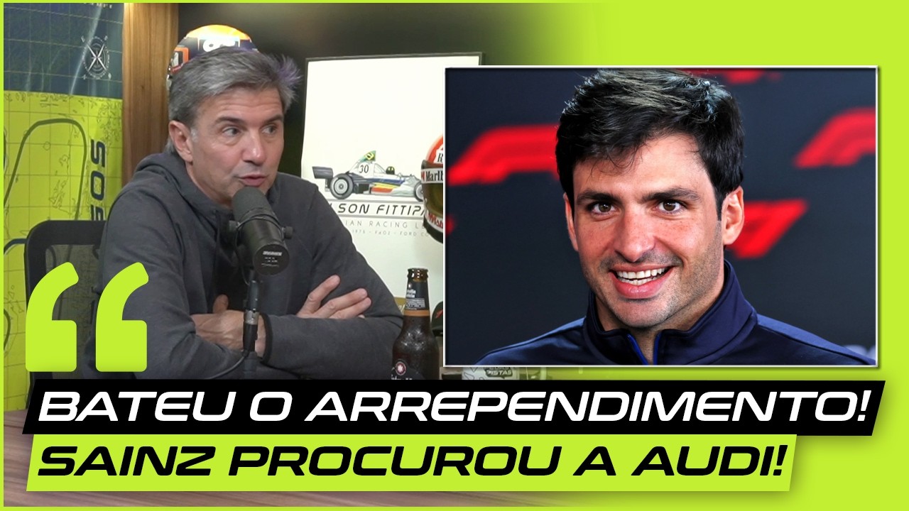 Carlos Sainz tenta cavar vaga na Audi. Bortoleto está garantido até o final de 2027! #cortes