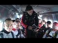 Tina skydiving