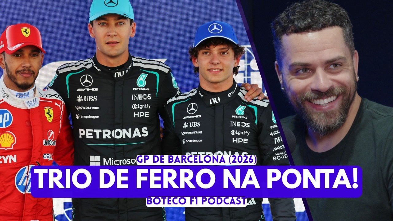 RUSSELL, ANTONELLI OU HAMILTON? QUEM LEVA A VITÓRIA PRA CASA? | ANÁLISE DO GP DE BARCELONA (2026)