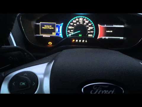 how to change oil on a ford c max