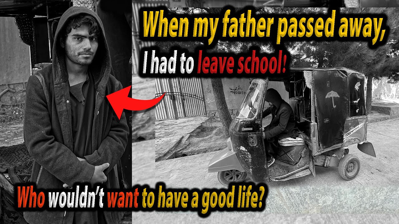 When my father passed away, I had to leave school.