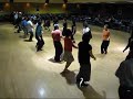 line dancing at Premier ballroom Studio