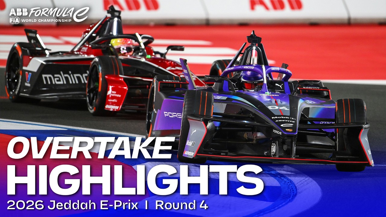 Overtake Highlights | 2026 Jeddah E-Prix Round 4