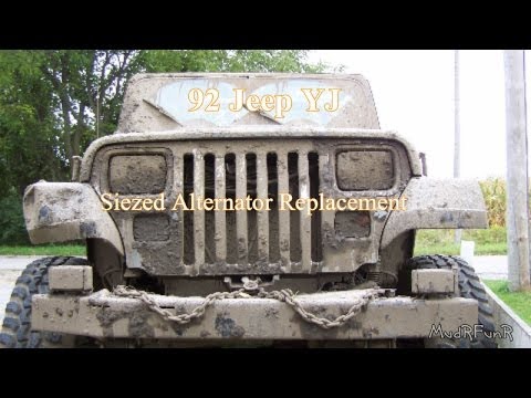 92 Jeep YJ 4.0L – Alternator Replacement