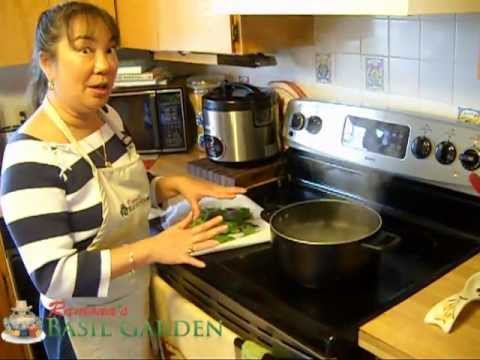 how to harvest globe basil