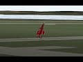 X-Plane F-18 Active Very low High alpha pass.
