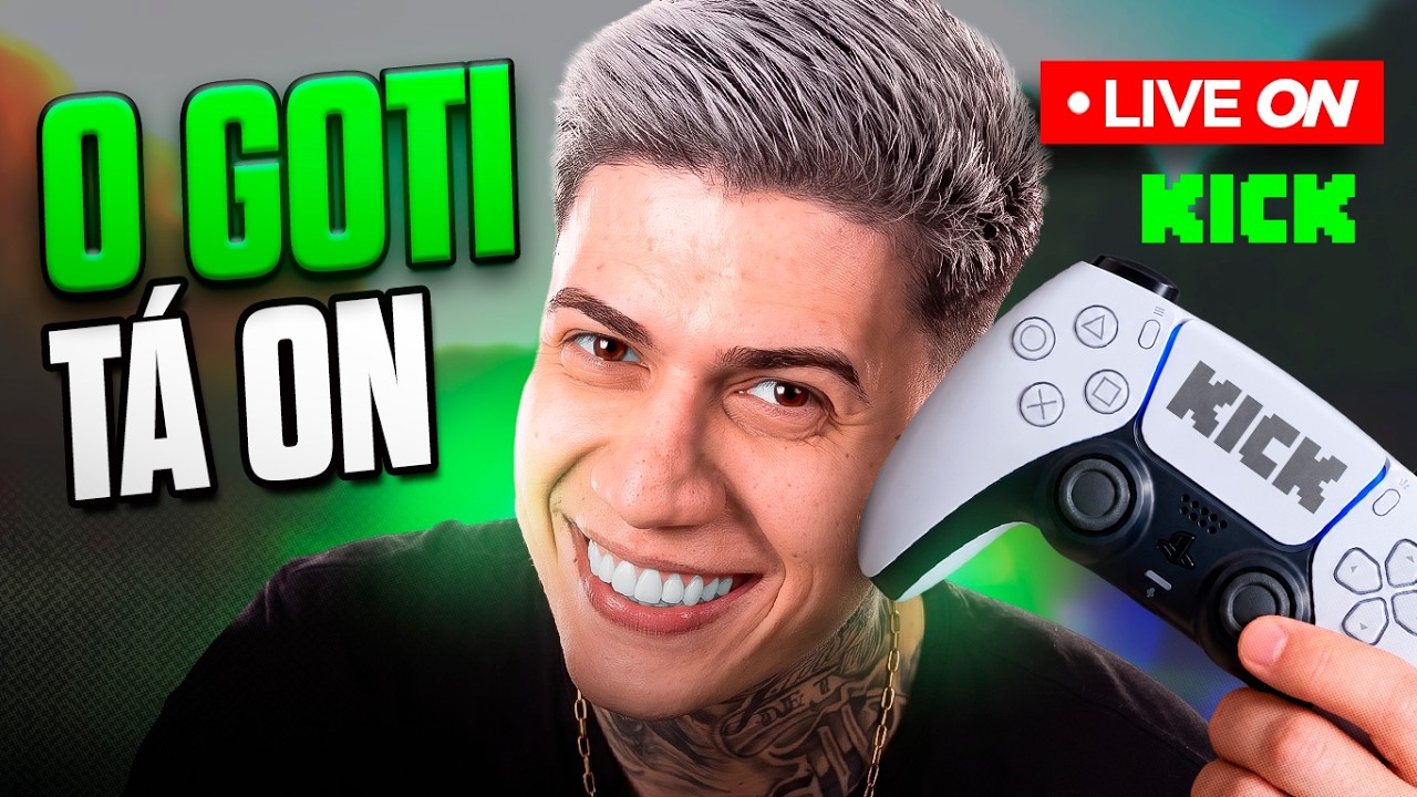 QUINTOU COM O GOTÃO! BROTA PRA RESENHA! GAMEPLAY & FILME NA KICK! 🔴 YURI AO VIVO 🔴