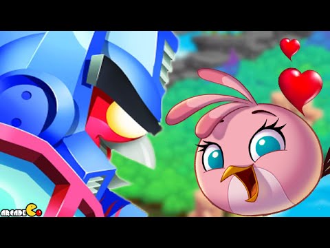 Angry Birds Stella - Angry Birds Transformers Crossover The Eggspark Walkthrough Part 20