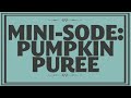 Quick Tip: Pumpkin Puree Recipe/How To for Pumpkin Waffles